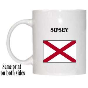  US State Flag   SIPSEY, Alabama (AL) Mug: Everything Else