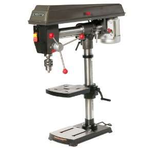   33 Inch Bench Top Radial Arm Drill Press, Grey/Black: Home Improvement