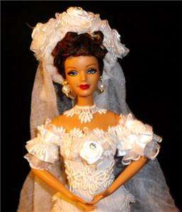 Edwardian Bride 1901 ~ OOAK Barbie doll History edwardian era 1900s 