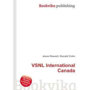    VSNL International Canada Ronald Cohn Jesse Russell Books