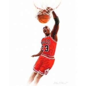  Michael Jordan Chicago Bulls Large Giclee Sports 