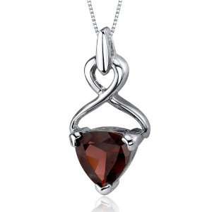 Compelling 3.50 carats Trillion Cut Sterling Silver Rhodium Finish 
