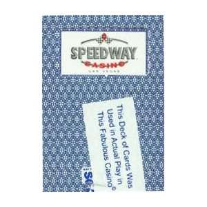  Speedway Casino Las Vegas Blue Playing Cards Sports 