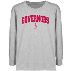  Austin Peay State Governors Youth Ash Logo Arch T shirt 