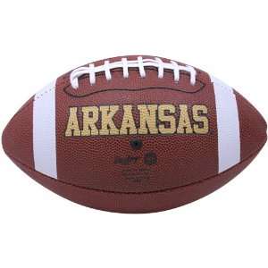   Arkansas Razorbacks Game Time Full Size Football: Sports & Outdoors