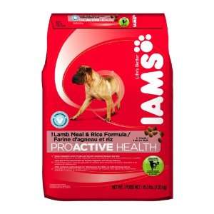 Iams Proactive Health Adult Lamb Meal and Rice, 15.5 Pound Bags