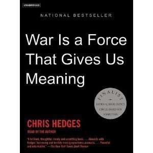  War Is a Force That Gives Us Meaning [Audiobook][CD 