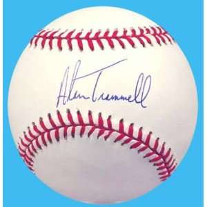  Alan Trammell Autographed Baseball