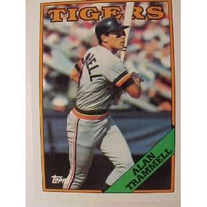 1988 Topps #320 Alan Trammell [Misc.]:  Sports & Outdoors