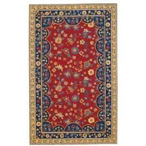  Capel Lorraine Red Poppy 500 Traditional 7 x 9 Area Rug 