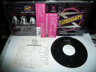 TiNDRUM COOL CALM & COLLECTED JAPAN CD OBI 2800yen 1ST  