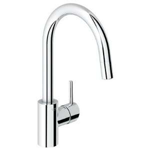  Concetto Dual Spray Pull Down Kitchen Faucet Finish: Super 