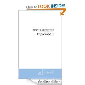 Impromptus (French Edition) Florence Dombrowski  Kindle 