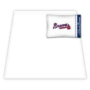  Atlanta Braves Sheet Set (Twin, Full & Queen): Sports 