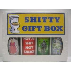  Shitty Hot Sauce   4 Pack Gift Box 