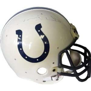 Johnny Unitas Autographed Helmet   Authentic:  Sports 