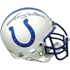   Autographed Mini Helmet ( Unitas, Johnny : Colts ): Sports & Outdoors