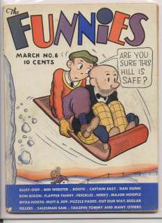 The Funnies #6 Early Comic Strips  