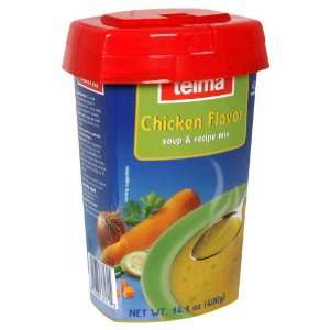  Telma, Consomme Mix Chkn Clear, 14 OZ (Pack of 12) Health 