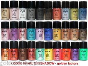 NYX LOOSE PEARL EYE SHADOW   SELECT YOUR 8 COLORS  