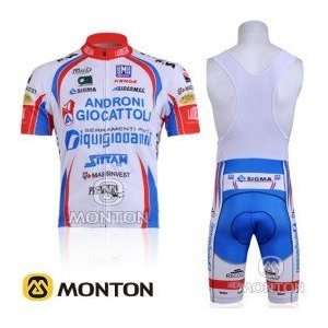  2011 androni team cycling jersey+bib shorts size s xxxl 