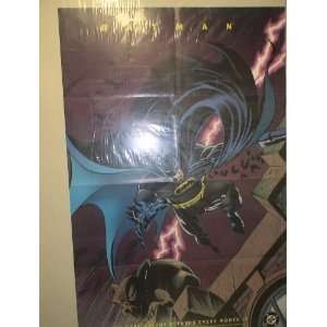  Vintage Comic Shop Promotional Poster : Batman Dark Knight 