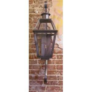 Faubourg Model 1070 Wall Mount Copper Gas Light   18 Inch  
