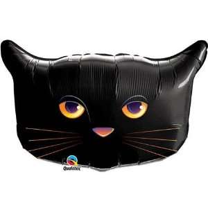  30 Black Cat Head Helium Shape (1 per package) Toys 