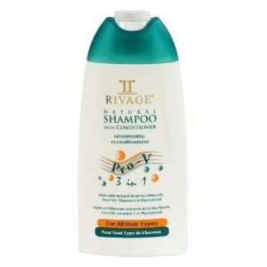  RIVAGE Natural Shampoo with Dead Sea Minerals Beauty