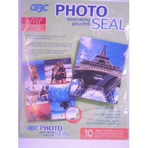  Gbc Photo Laminating Pouches Seal: Office Products