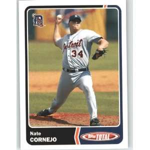  2003 Topps Total #137 Nate Cornejo   Detroit Tigers 
