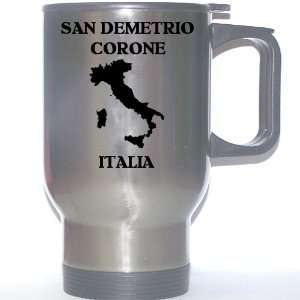   Italia)   SAN DEMETRIO CORONE Stainless Steel Mug 