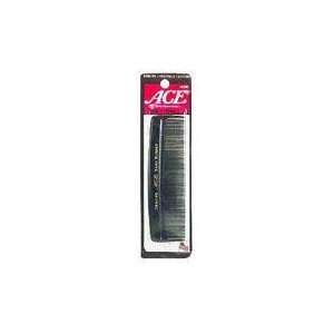    ACE Black 5 Pocket and Purse Comb Sold in packs of 6: Beauty
