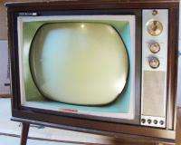   1960/61 RCA 21 Color TV Television Roundie TUBE Console CTC11  