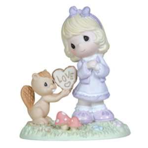   : Precious Moments Bless Your Whittle Heart Figurine: Home & Kitchen