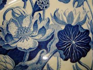   Quality Wedgwood 9 Bowl Darwins Blue Water Lily Design VGC  