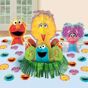  Lets Party By amscan Sesame Street 1st   Centerpiece 