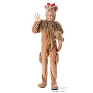  Toddler Cowardly Lion Costume (Size2 4T) Toys & Games