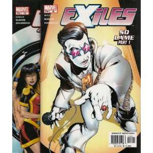    Exiles Comic #18 #19 (So Lame Part 1 and Part 2) Winick Books