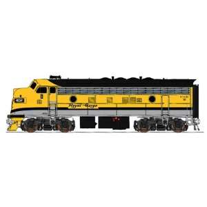  Railway HO RTR F7A Diesel Locomotive DC/No Sound   Royal Gorge 