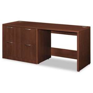  Series Single Pedestal Credenza with Lateral File Drawers CREDENZA 