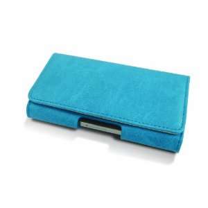   in Blue Leatherette (With Credit Card Slot)