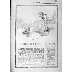    1916 ADVERTISEMENT MELLINS FOOD CREDULITY FABRICS