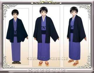 Axis Powers Hetalia Japan the kimono Cosplay Costume  