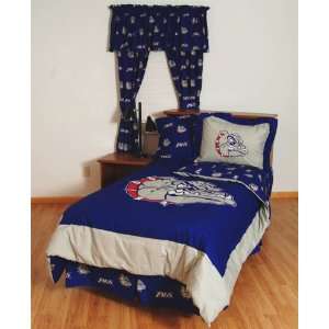  Gonzaga Bulldogs Bed in a Bag   With Team Colored Sheets 