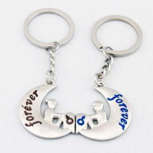 Forever Moon Lover Couple Key Chain Keychain K99  