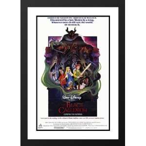 The Black Cauldron 20x26 Framed and Double Matted Movie Poster   Style 