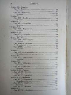 1885 antique MEDICAL DOCTOR LEATHER BOOK medicine 748pg QUACK 
