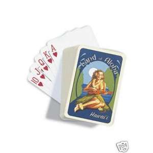  Hawaiian Playing Cards Ukulele Girl