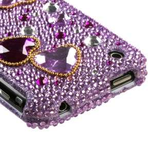 Love Crash Crystal Diamond BLING Hard Case Phone Cover for Apple 